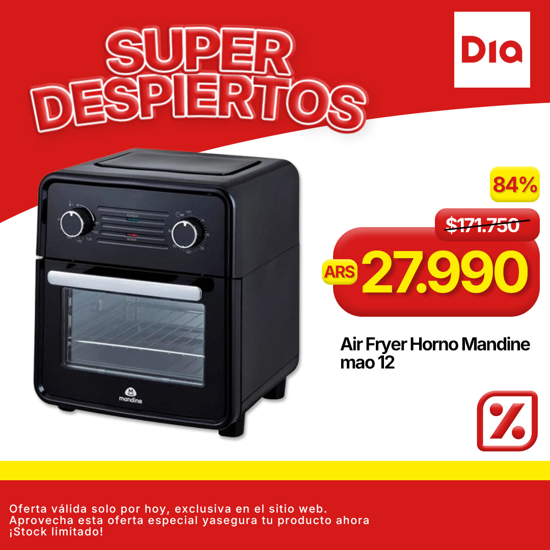 Air fryer horno Mandine mao12