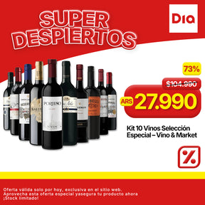 Kit 10 Vinos Selección Especial – Vino & Market